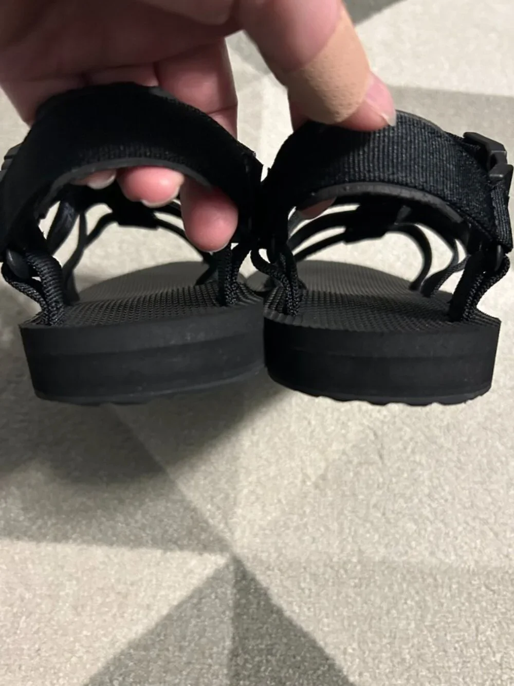 Teva Original Dorado Black Buckle Closure Sandals Outdoor Women's Size 10
